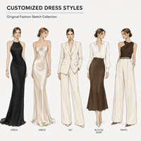 Robe longue de soirée noire en satin pour femme, col licou, dos nu, coupe biais, longueur ras du sol, pour fêtes et événements formels, vente en gros, couleur personnalisable