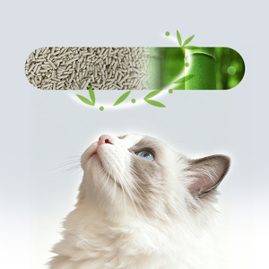Lettiera per Gatti in Bambù Naturale Senza Polvere Super Agglomerante Controllo Odori Ecologica Biodegradabile Sicura per Animali Domestici Lavabile nel WC Altamente Assorbente - Product Image 3