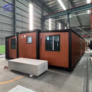 Maison modulaire préfabriquée en acier durable sur mesure, conteneur portable extensible de 40 pieds ou 20 pieds, salle de bain préfabriquée, appartement pour grand-mère - Product Image 6