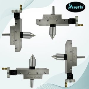 Accesorio de torneado cónico con punta giratoria para torno, vástago recto métrico - Product Image 6
