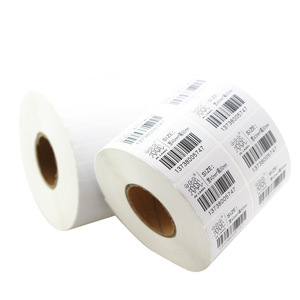 Étiquettes autocollantes en papier glacé, 90-95 mm de large, rectangulaires, pour impression de codes-barres, destinées à l'industrie de la santé - Product Image 5