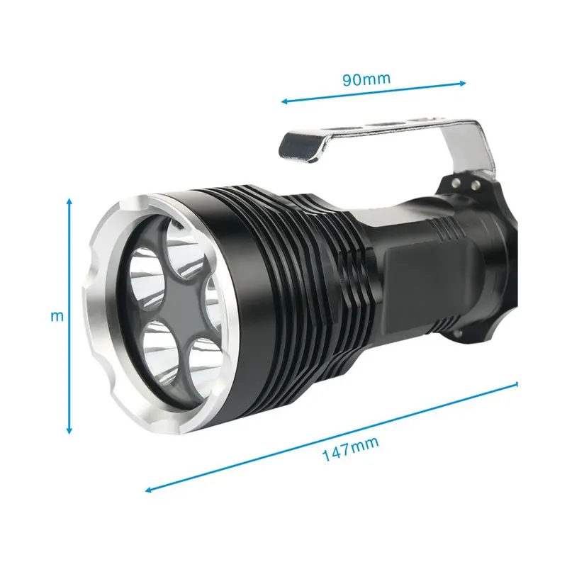 Nuovo T21 5 * led 15w 365nm luce nera per animali domestici di rilevamento fluorescenza ultravioletta con filtro Zwb2 torcia Uv torcia 2024