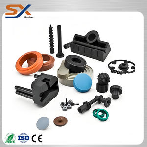 舒熙定制汽车橡胶零部件，按规格要求，硬度范围：10-90肖氏A，ISO/RoHS认证 - Product Image 1