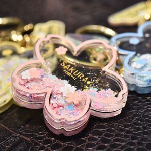 <b>Floating</b> Sakura Cherry Blossom Keychain, Liquid Oil Acrylic Quicksand Pendant, Cute Couple Gift for Car Keys Bag Jewelry - Product Image 5