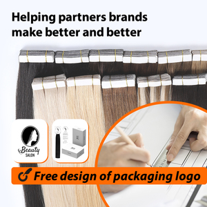 50G 22 Inch Màu Đen Phần Mở Rộng Tóc Băng Thẳng Vô Hình Băng Trong Phần Mở Rộng Tóc 100% Nga Remy Băng Trong Phần Mở Rộng Tóc Con Người - Product Image 5