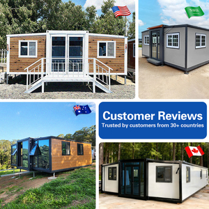 Casa Container Espandibile a Montaggio Rapido, Struttura in Acciaio ad Alta Resistenza, Lunga Durata per Hotel, Villa, Resort - Product Image 4