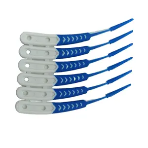 Rubber Interdental brush picks gum massage dental picks