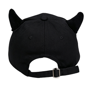Gorra de Béisbol con Orejas de Gato y Logotipo Personalizado, Unisex, Ajustable, de Algodón, Bordada, Estilo Urbano, Diseño de 6 Paneles - Product Image 3
