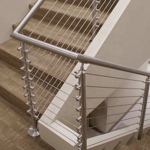 Rampe d'escalier en acier pour maison, garde-corps pour escaliers extérieurs - Product Image 6