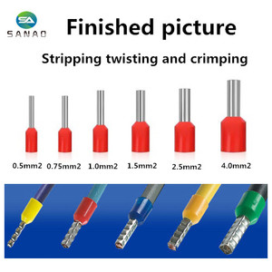 آلة العقص الطرفية الطويق الأوتوماتيكية ، أداة العقص الكهربائية عالية الدقة في نهاية الأسلاك-4mm ² - Product Image 4