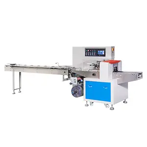 Efficient industrial ecommerce factory price high speed automatic food packaging machine/ pillow packing machine