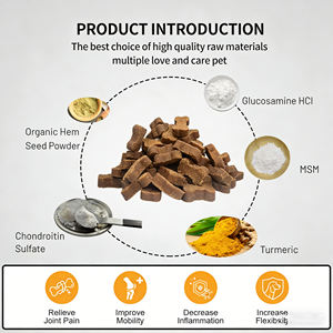 อาหารเสริมสัตว์เลี้ยงแบบเคี้ยวชนิดนิ่มสำหรับสุนัข บำรุงข้อและสะโพก กลูโคซามีน, MSM - ช่วยการเคลื่อนไหว, คอนดรอยติน - Product Image 2