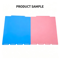 Pelat Cetak Dingin untuk Snapmaker U1 270x270mm Pelat Baja Pegas Magnetik Warna Pink Ungu Biru Kustom Suku Cadang Printer 3D