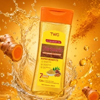 Huile Corporelle au Curcuma TWG RTS 200ml – Éclaircissante, Nourrissante, Atténue les Taches Foncées sur les Cuisses, Hydratante et Blanchissante – Meilleure Vente