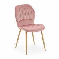Chaise Papillon en Velours avec Structure en Acier pour la Maison, le Bureau, l'Hôtel – Moderne, Durable, Écologique, Usage Commercial