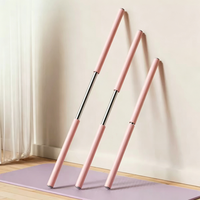 Nouveau bâton de yoga télescopique réglable pour l'alignement corporel, bâton d'entraînement de yoga pour la correction de la posture et l'ouverture des épaules