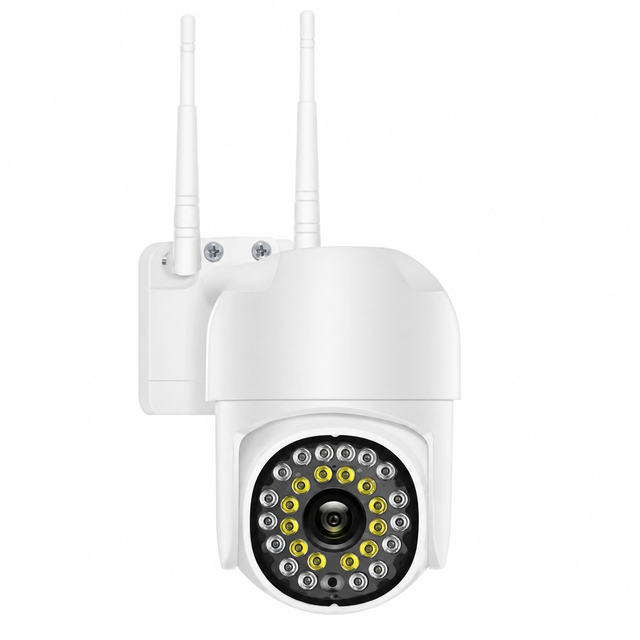 2MP 1080P 36-Light PTZ WiFi Security Camera Dual Light Human Detection Tracking Two-Way Audio Cloud Storage Outdoor