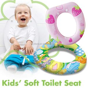 Bambini e Bambini Morbido Wc, <span class=keywords><strong>Vasino</strong></span> Seat-Comodo Potty Training Sede di utilizzare sulla Parte Superiore del Esistenti Sedile del Water - Product Image 2
