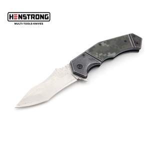 Couteau <span class=keywords><strong>de</strong></span> poche en plastique personnalisable OEM G10 pour le camping, la survie et les activités <span class=keywords><strong>de</strong></span> plein air Design pliant - Product Image 1