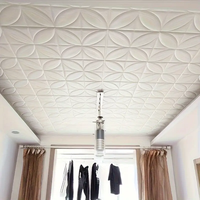 Autocollant mural 3D en mousse auto-adhésif imperméable pour plafond, facile à coller, facile à nettoyer, pour salon, salle de bain, couloir