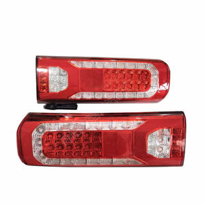 Conjunto de Luces Traseras Secuenciales LED para Camión Mercedes Benz, Izquierda y Derecha, Repuesto para Trabajo Mediano, Plástico de Ingeniería, Nuevo - Product Image 5