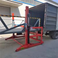 Plateforme de levage mobile hydraulique certifiée CE de 1 tonne, 2 tonnes, 3 tonnes pour le chargement et le déchargement de conteneurs