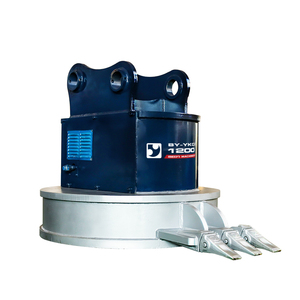 Imán para Motor Hidráulico de Excavadora |   Accesorio de Imán de Elevación Hidráulico |   Elevador Magnético para Excavadora, Manipulación de Chatarra de Acero - Product Image 1