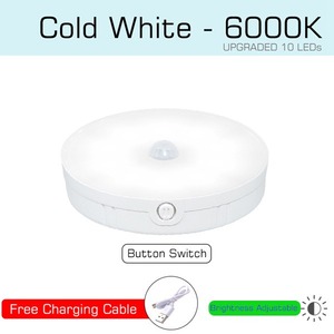 Lámpara de armario inalámbrica de estilo moderno para dormitorio, armario de cocina, armario, escalera, atenuación recargable por USB, luz LED nocturna táctil - Product Image 3