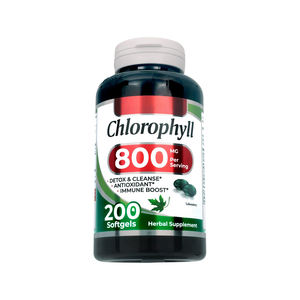 Özel etiket için klorofil Softgel Vegan doğal organik saf klorofil özü Softgel kapsül - Product Image 1