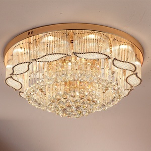 חדר שינה יוקרה מודרני נברשת אור flush הר התקרה אור חם למכירה תקרה נמוכה גביש lustre - Product Image 3