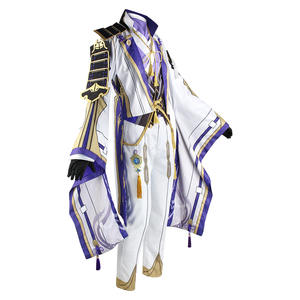 Disfraz de Cosplay de Algodón de <span class=keywords><strong>Kamisato</strong></span> <span class=keywords><strong>Ayato</strong></span> de <span class=keywords><strong>Genshin</strong></span> <span class=keywords><strong>Impact</strong></span>, Conjunto de Ropa de Anime para Juego - Product Image 4