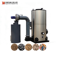 Chaudière à vapeur au biomasse de type compact Xingyuan LHG, 10HP, 15HP, 20HP, 25HP, 35HP, personnalisable, pour la culture de champignons