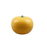 30G Oranje Fruitvormige Container Lege Plastic Cosmetische Pot