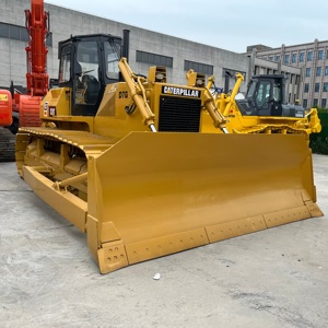 Topadoras de cadenas Caterpillar D7G D6 usadas de alta calidad con rippers, maquinaria de movimiento de tierras de alta potencia - Product Image 1