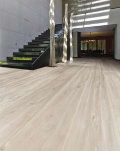 12/2mm Véritable Chêne Bois <span class=keywords><strong>Parquet</strong></span> Ciré Huilé Plancher Blanc Lavé Âgés de Traitement - Product Image 1