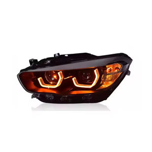 Rinnovamento/Aggiornamento dei Sistemi di Illuminazione Gruppo Fari a LED per <span class=keywords><strong>BMW</strong></span> <span class=keywords><strong>Serie</strong></span> 1 <span class=keywords><strong>F20</strong></span> 2015-2018 con Commutazione Luce Bicolore - Product Image 3