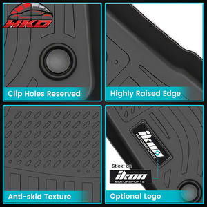 Alfombrillas 3D Antideslizantes para Todo Clima de TPE y Revestimiento de Maletero de Alta Resistencia para Volvo EX30 2025-2026 - Juego de Repuesto - Product Image 3