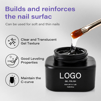 Gel UV de construction souple en caoutchouc personnalisé, sans TPO, sans HEMA, à retirer par trempage, écologique, longue durée, durcissement rapide, sans chaleur, gel de renforcement
