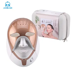 Bestseller Heimgebrauch Drahtloses Gesicht Schönheits pflege Phototherapie-Ausrüstung 7 Farben LED-Lichttherapie Facial Skin Lift LED-Maske