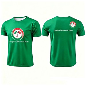 <span class=keywords><strong>เสื้อ</strong></span>ยืดพรรคประชาชนประชาธิปไตย PDP สำหรับการเลือกตั้งไนจีเรียปี 2027 - <span class=keywords><strong>เสื้อ</strong></span>ผ้าสำหรับผู้สนับสนุนแบบพิมพ์ลายซับลิเมชั่นคุณภาพพรีเมียม พร้อมสินค้าครบชุด - Product Image 1