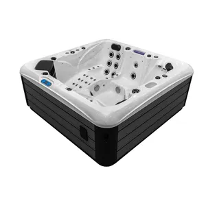 Outdoor Spa Tub, Aristech Acrylic Hot Tub Bath Tub with TV, 1-5 people, 79Jets