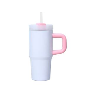 Vaso Térmico Infantil de Acero Inoxidable con Aislamiento al Vacío, 14 oz, para Viajes y Campamentos, con Pajita - Product Image 1