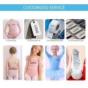 Body da Danza Classica in Nylon A101 per Tutte le Età, Body da Ginnastica Sublimato per Ballerine, Body da Danza Leonard per Bambini - Product Image 4