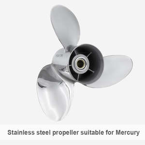Hélice de moteur hors-bord Yamaha 2 <span class=keywords><strong>temps</strong></span> 9,9-20 CV à 3 pales, référence 6E5-63V-45943-10-EL, pour moteur de bateau <span class=keywords><strong>Enduro</strong></span> - Product Image 3