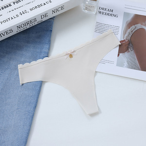 Nuevas bragas sexys de una pieza, transpirables, de diseño minimalista, sin costuras, cómodas, ropa interior femenina, tanga a rayas para chicas sexys - Product Image 5