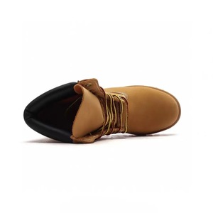 2024 LVES, роскошные мужские желтые ботинки, Новые повседневные мартинсы среднего размера с высоким верхом, альпинистские зимние рабочие ботинки - Product Image 2