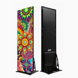 p2.5 Poster Indoor Advertising RGB Portable <b>Standing</b> High Brightness Poster 640*1920mm Video LED Display - Product Image 5
