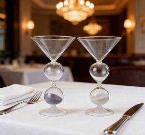 Vente en gros de gobelets à cocktail personnalisés, faits à la main, au design unique, pour martini, vin, <span class=keywords><strong>sablier</strong></span>, gobelet - Product Image 1