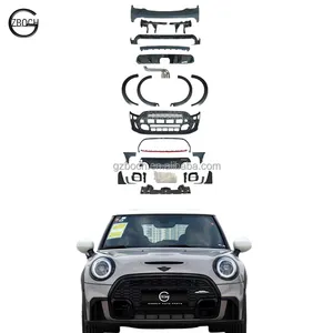 Bumper mobil lama ke baru untuk 2017 Mini cooper F55 F56 F57 upgrade JCW bodykit 2023 JCW bumper depan bumper belakang