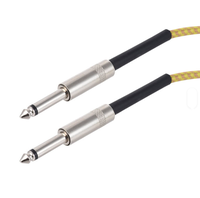 Fabrik-Großhandel 6,35mm Gitarren-Audiokabel Lautsprecherkabel E-Gitarrenkabel Instrumentenkabel